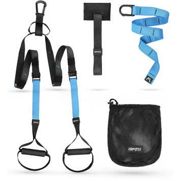 Тренувальні петлі TRX Gymtek Pro голубий H-5907766663843 фото