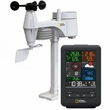 Метеостанція National Geographic Weather Center 5-in-1 256 colour Black (9080500) 927576 фото