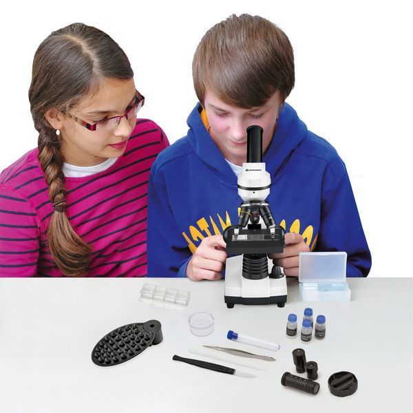 Мікроскоп Bresser Junior Biolux SEL 40x-1600x з адаптером для смартфона + кейс (8855610GYE000) 1716 фото