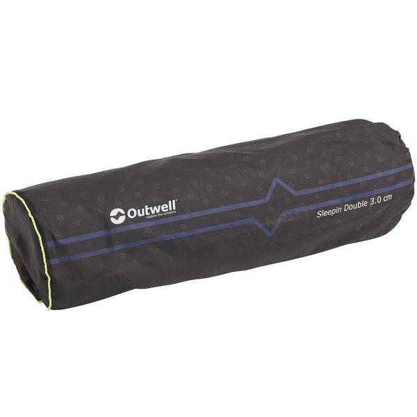 Килимок самонадувний Outwell Self-inflating Mat Sleepin Double 3 cm Black (400011) 928851 фото