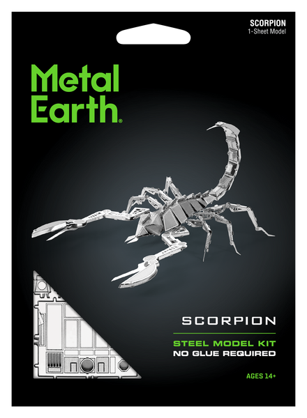 Металлический 3D конструктор "Скорпион", Metal Earth, MMS070 TP-576 фото