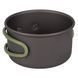 Набір посуду Bo-Camp Explorer 2 Pieces Hard Anodized Anthracite / Green (2200240) DAS301406 фото 15