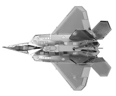 Металевий 3D конструктор "Винищувач F-22 Raptor" TP-390 фото