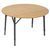 Стіл Bo-Camp Poundbury Round 90x90 cm Brown (1404656) DAS302111 фото