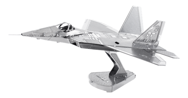 Металлический 3D конструктор "Истребитель F-22 Raptor" TP-390 фото