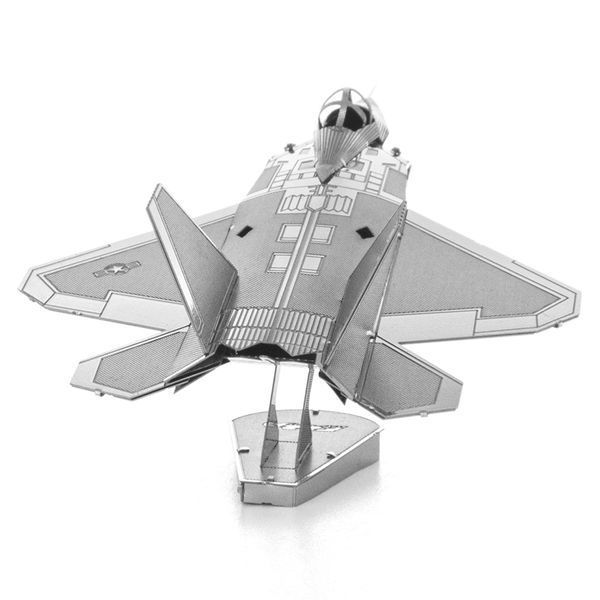 Металлический 3D конструктор "Истребитель F-22 Raptor", Metal Earth, MMS050 TP-390 фото