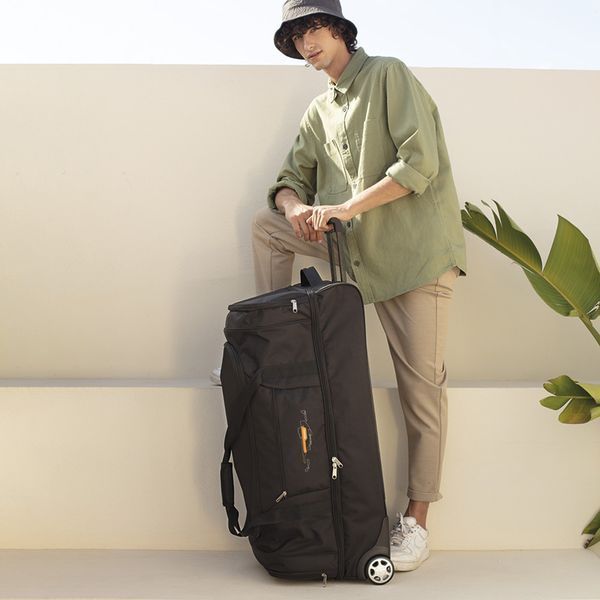 Сумка дорожня на колесах Gabol Week Eco 116L Negro (122348-001) 930075 фото
