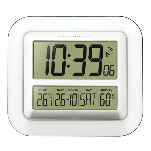 Часы настенные Technoline WS8006 Silver (WS8006) DAS301789 фото