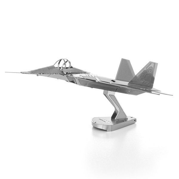 Металлический 3D конструктор "Истребитель F-22 Raptor", Metal Earth, MMS050 TP-390 фото
