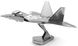 Металлический 3D конструктор "Истребитель F-22 Raptor" TP-390 фото 2