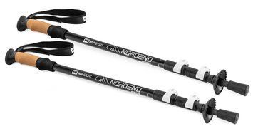 Трекинговые палки Hop-Sport Nordend Pro черные H-5902308220423 фото