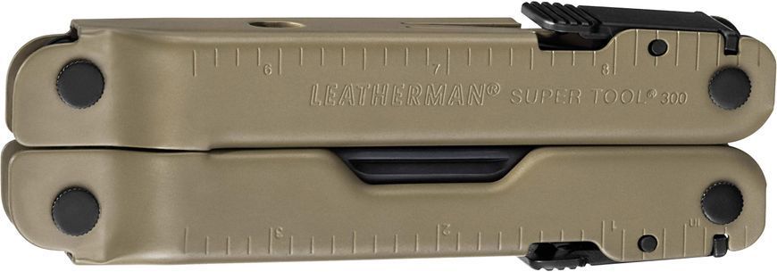 Мультиинструмент LEATHERMAN Super Tool 300M BLACK/COYOTE, чехол MOLLE STV-832762 фото