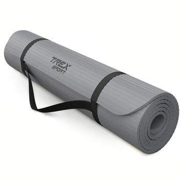 Коврик для йоги Trex Sport TX-019NGM NBR 1см 190х80 серый H-5902308231894 фото