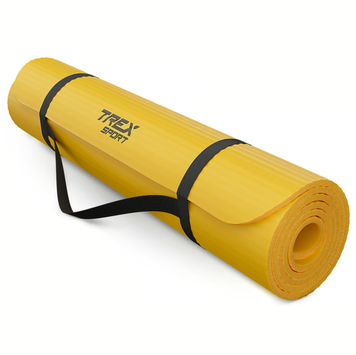 Коврик для йоги Trex Sport TX-019NGM NBR 1см 190х80 желтый H-5902308231917 фото