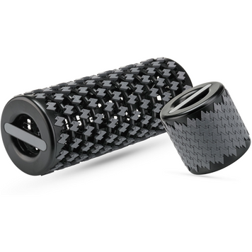 Масажний ролик Gymtek 3D регульований чорно-сірий H-5907766663881 фото
