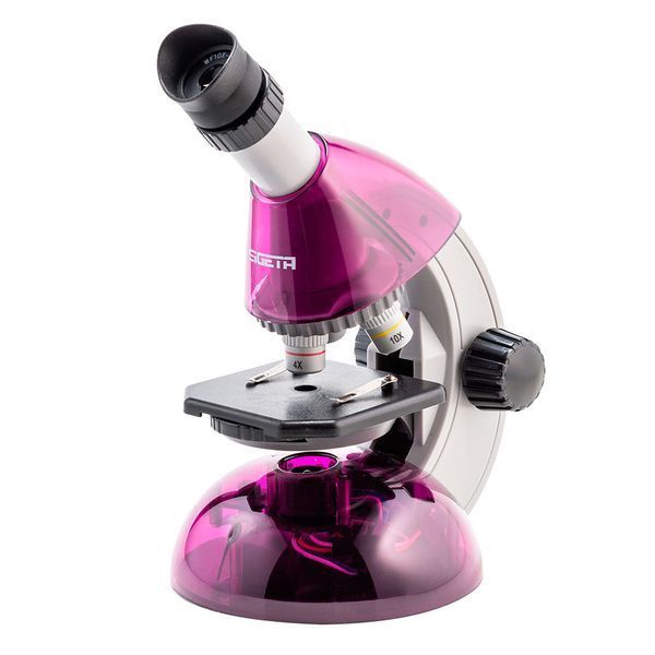 Мікроскоп SIGETA MIXI 40x-640x PURPLE (з адаптером для смартфона) OPT-65914 фото