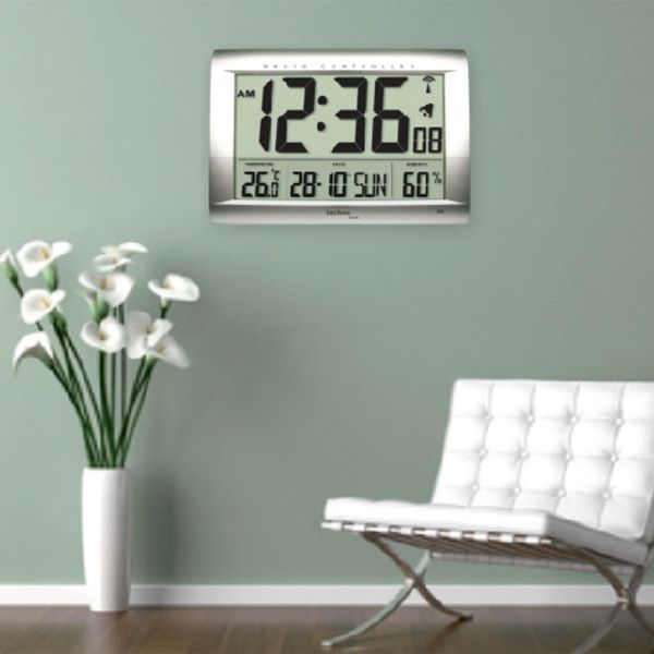 Часы настенные Technoline WS8009 Silver (WS8009) DAS301206 фото