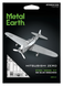 Металлический 3D конструктор "Истребитель Mitsubishi Zero", Metal Earth, MMS028 TP-373 фото 7