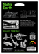 Металлический 3D конструктор "Истребитель Mitsubishi Zero", Metal Earth, MMS028 TP-373 фото 8