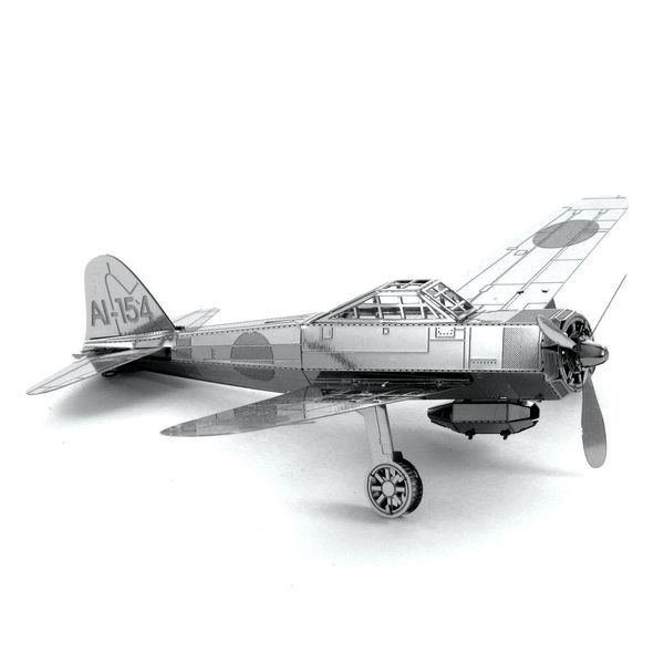 Металлический 3D конструктор "Истребитель Mitsubishi Zero", Metal Earth, MMS028 TP-373 фото