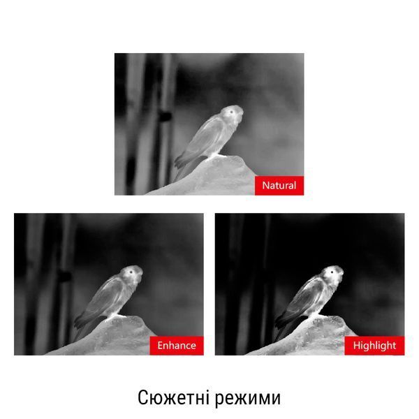 Тепловізійний бінокль GUIDE TN650 640x480px 50mm (з далекоміром) OPT-747132 фото