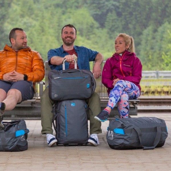 Сумка дорожня Vango Cargo 80 Carbide Grey/Volt Blue (RUNCARGO G38070) 926773 фото