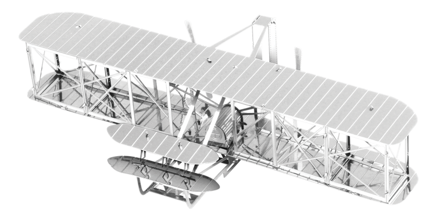 Металевий 3D конструктор "Літак братів Райт" TP-383 фото