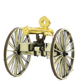 Металевий 3D конструктор "Wild West Gatling Gun" TP-4567 фото