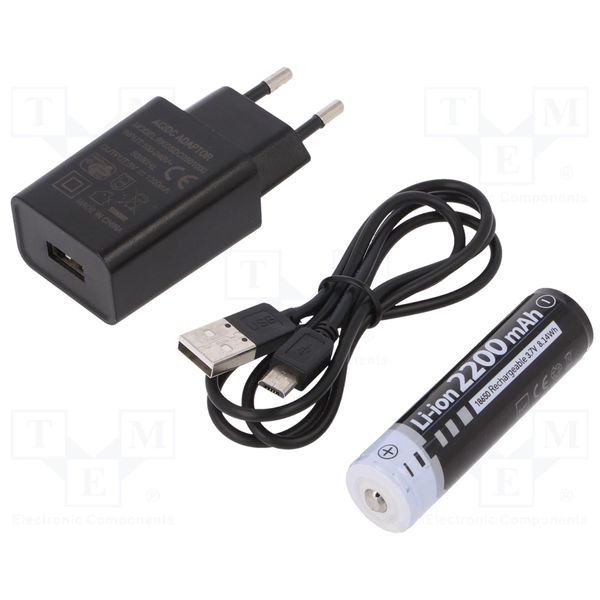Ліхтар професійний Mactronic Beemer 4 (350 Lm + UV 390 nm) Ultraviolet Focus USB Recharg (PWL0021) DAS301725 фото