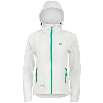 Вітрівка жіноча Highlander Stow & Go Pack Away Rain Jacket 6000 mm White M (JAC077L-WE-M) 929451 фото