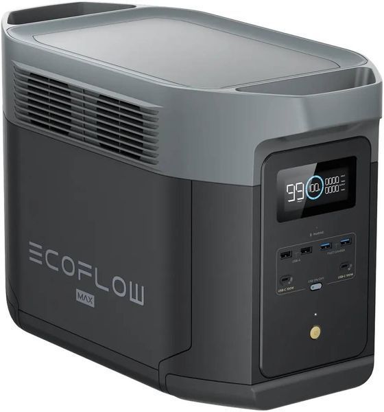 Зарядна станція EcoFlow DELTA 2 Max Оригінал EU 3 Роки Гарантії EKO-EFDELTA2Max-EU фото
